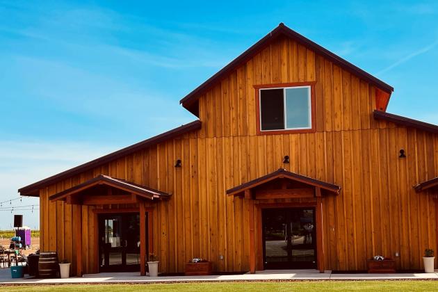 Barn at Crop Vitality Research Farm